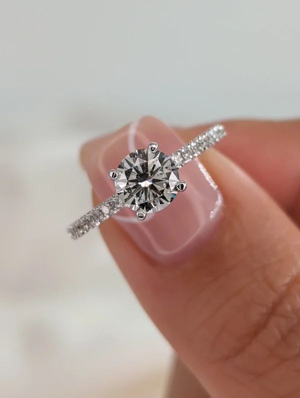 Lorelai Ring – 3 Carat Round Ring, with Box